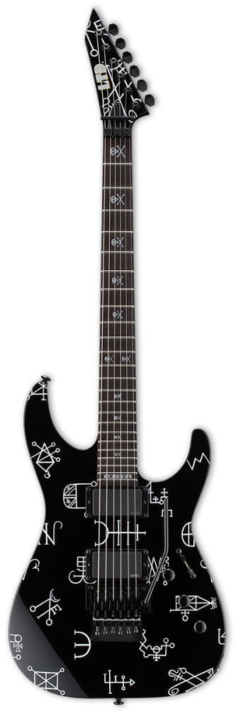 ESP LTD KH Demonology Kirk Hammett Signature - Incl. Case