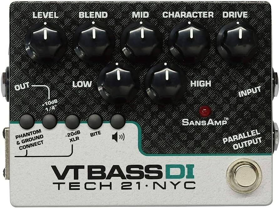 Tech 21 Sansamp Character Series - VT Bass DI