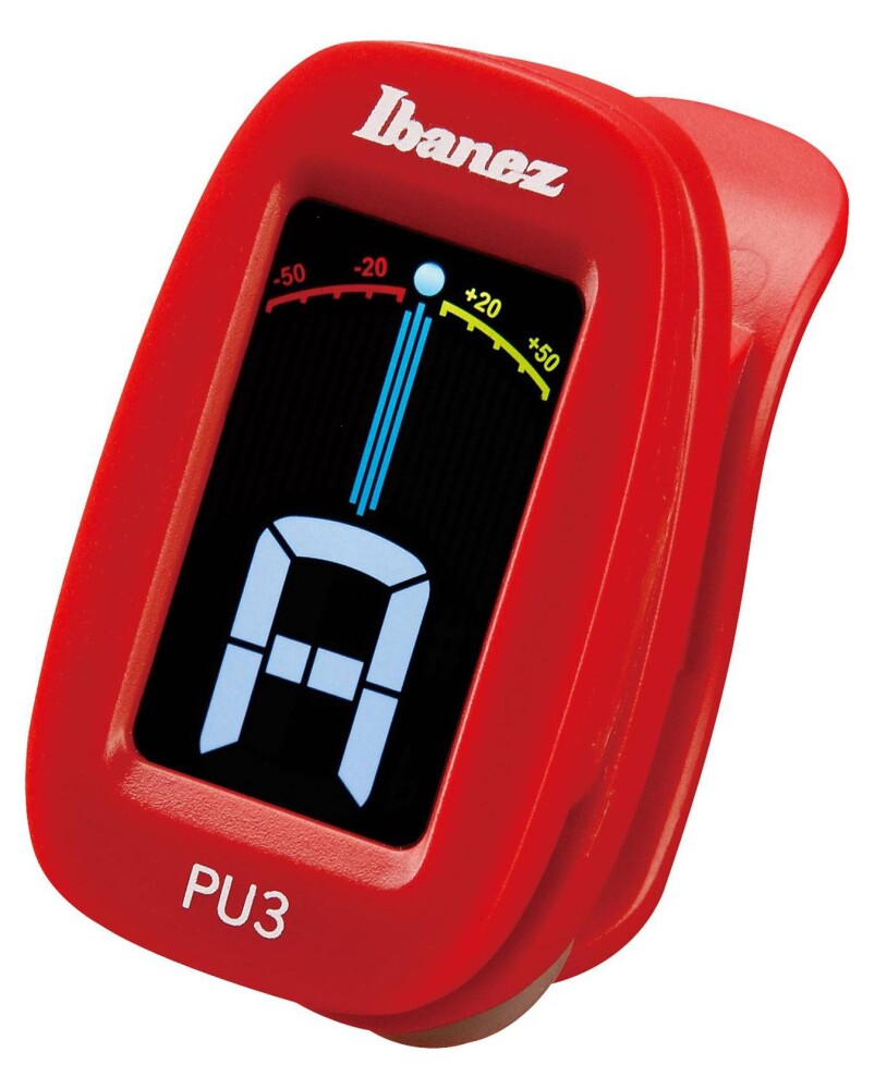 Ibanez PU3-RD Clip Auto Tuner