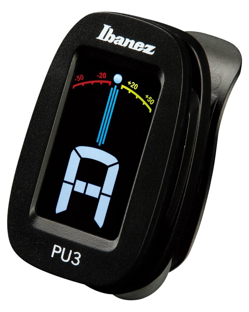 Ibanez PU3-BK Clip Auto Tuner