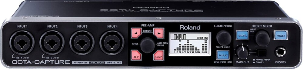 Roland UA-1010 Octa Capture USB-Audio-Interface