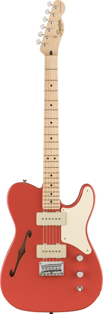 Fender Squier Paranormal Cabronita Telecaster Thinline Fiesta Red