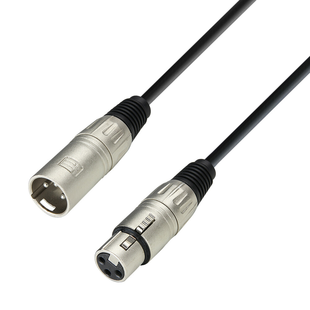 Adam Hall Cables K3MMF2000 Mikrofonkabel XLR W auf XLR M 20m