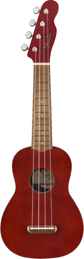 Fender Venice Soprano Uke Cherry WN