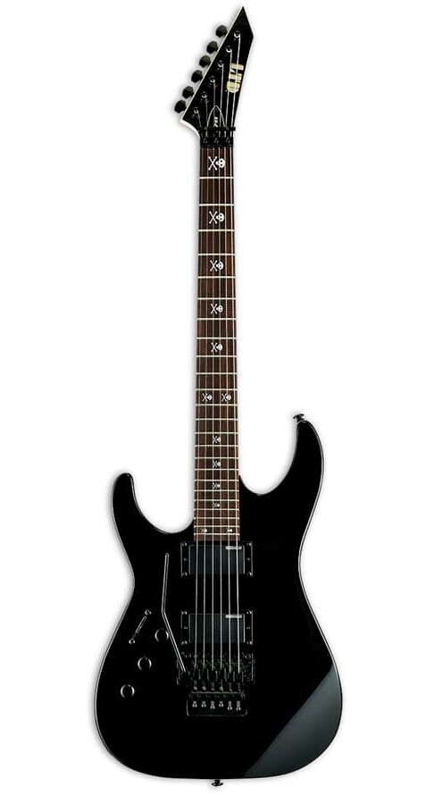 ESP LTD KH-202 BLK LH Kirk Hammett Signature