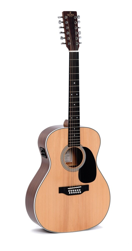 Sigma JM12-1E 12-saitige Westerngitarre mit Pickup