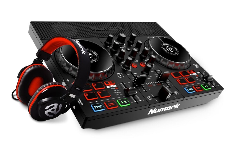 Numark Party Mix Live + HF175 Bundle