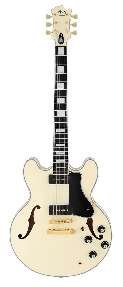 FGN Masterfield P90 Antique White inkl.Koffer