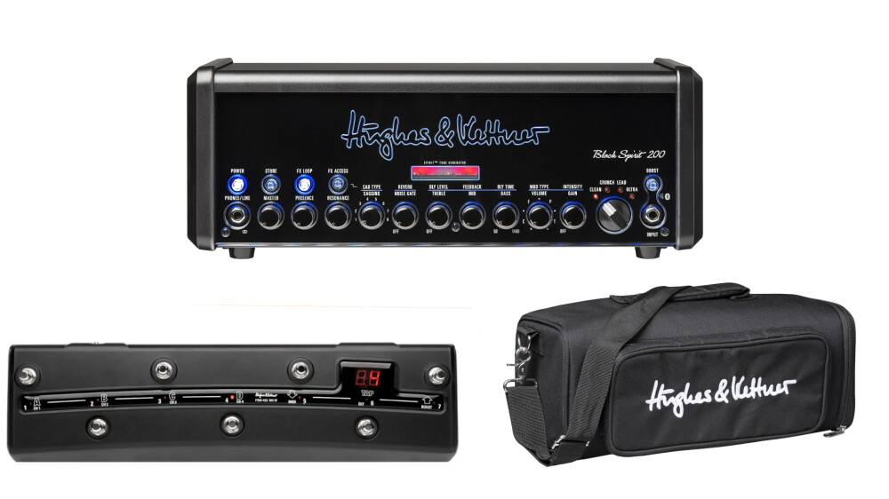 Hughes &amp; Kettner Black Spirit 200 + FSM 432 MK IV + Bag