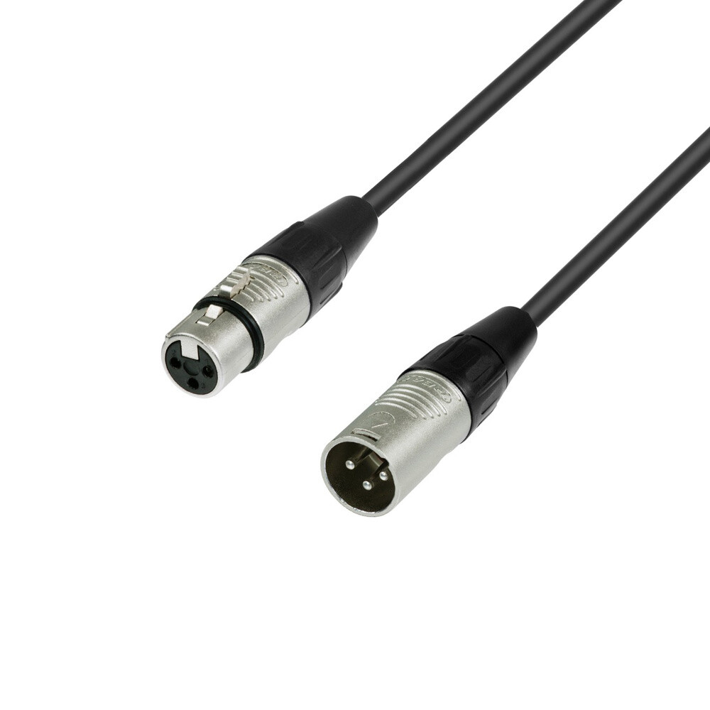 Adam Hall Cables K4 MMF1500 Mikrofonkabel XLR W auf XLR M 15m