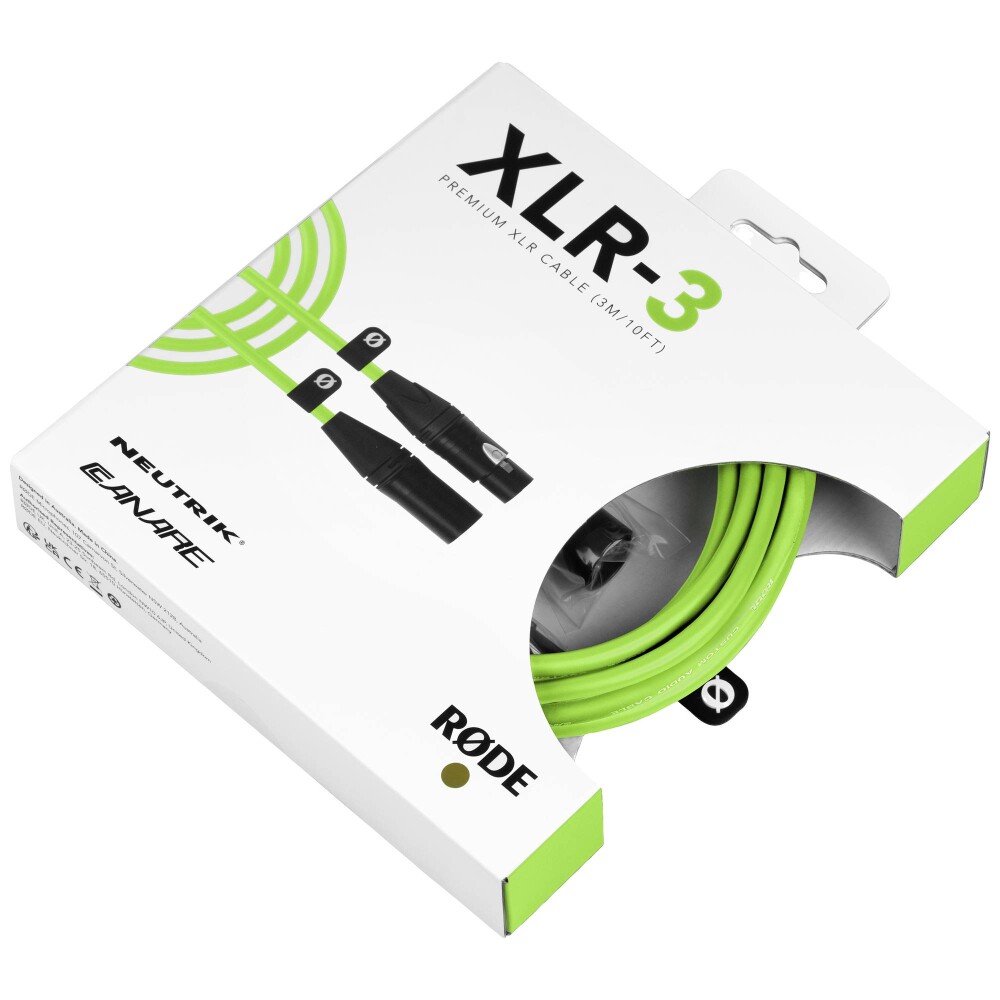 Rode XLR3M-G Premium XLR Mikrofonkabel