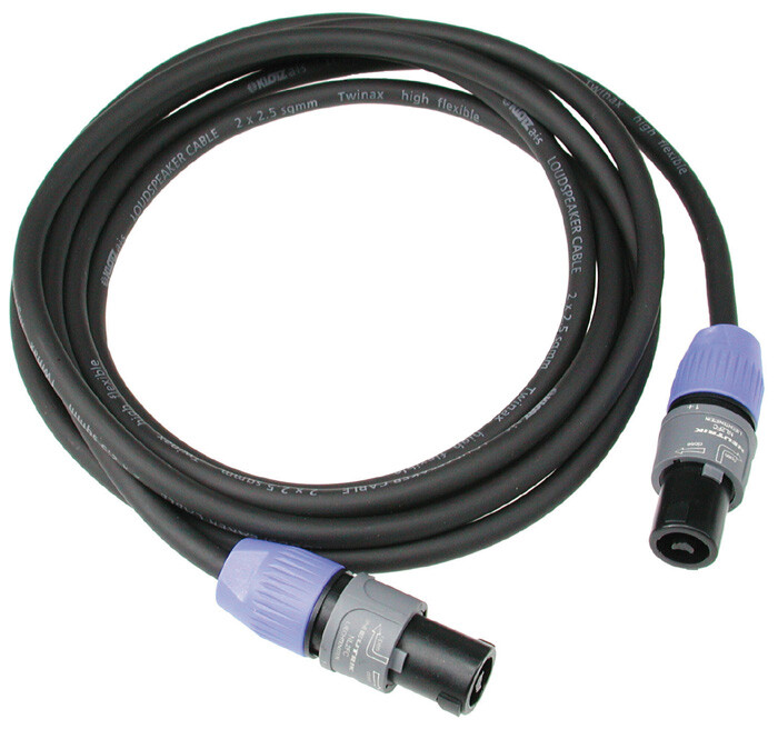 Klotz SC3-03SW LS-Kabel 2x2,5mm&sup2; 3m