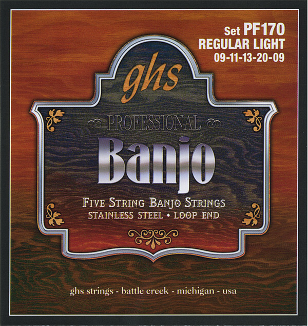 GHS PF 170 5 String Banjo Strings