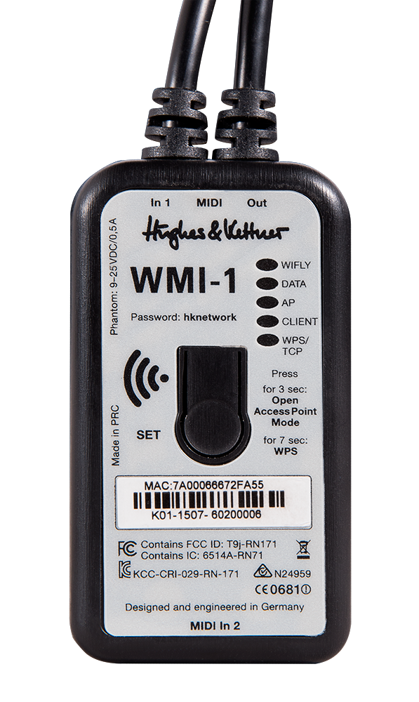 Hughes &amp; Kettner WMI-1 Wireless MIDI Interface