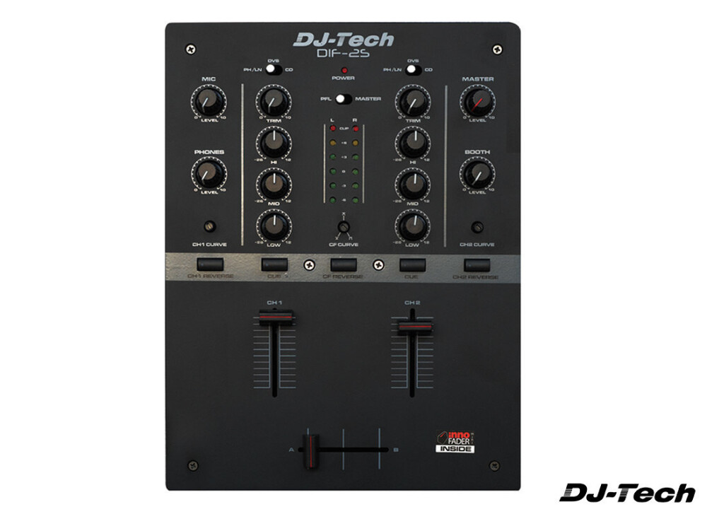 DJ-Tech DIF-2S Schwarz