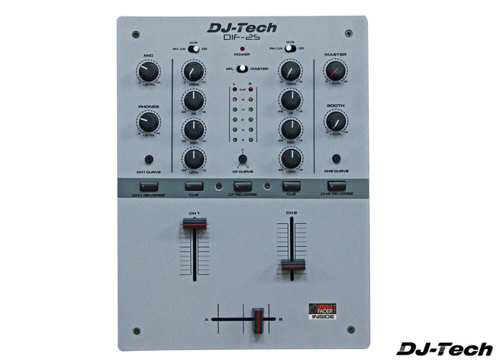 DJ-Tech DIF-2S Grau
